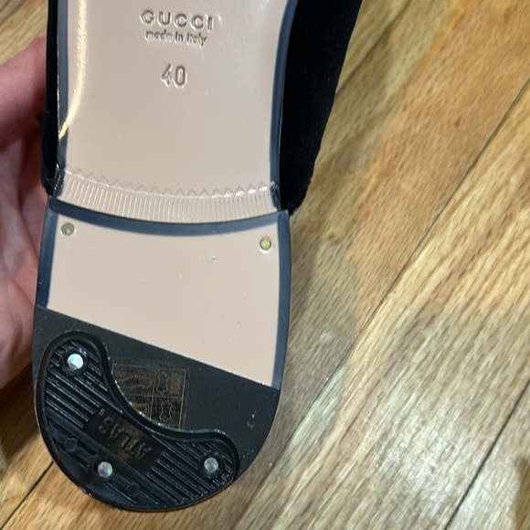 Gucci horsebit slides. Never worn. Taps were added to protect shoes - Picture 6 of 10